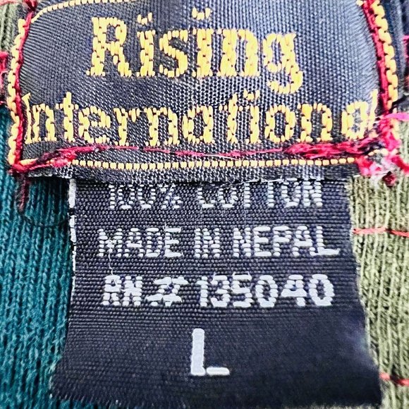 Rising International Multicolor Patchwork Jacket - Picture 9 of 9